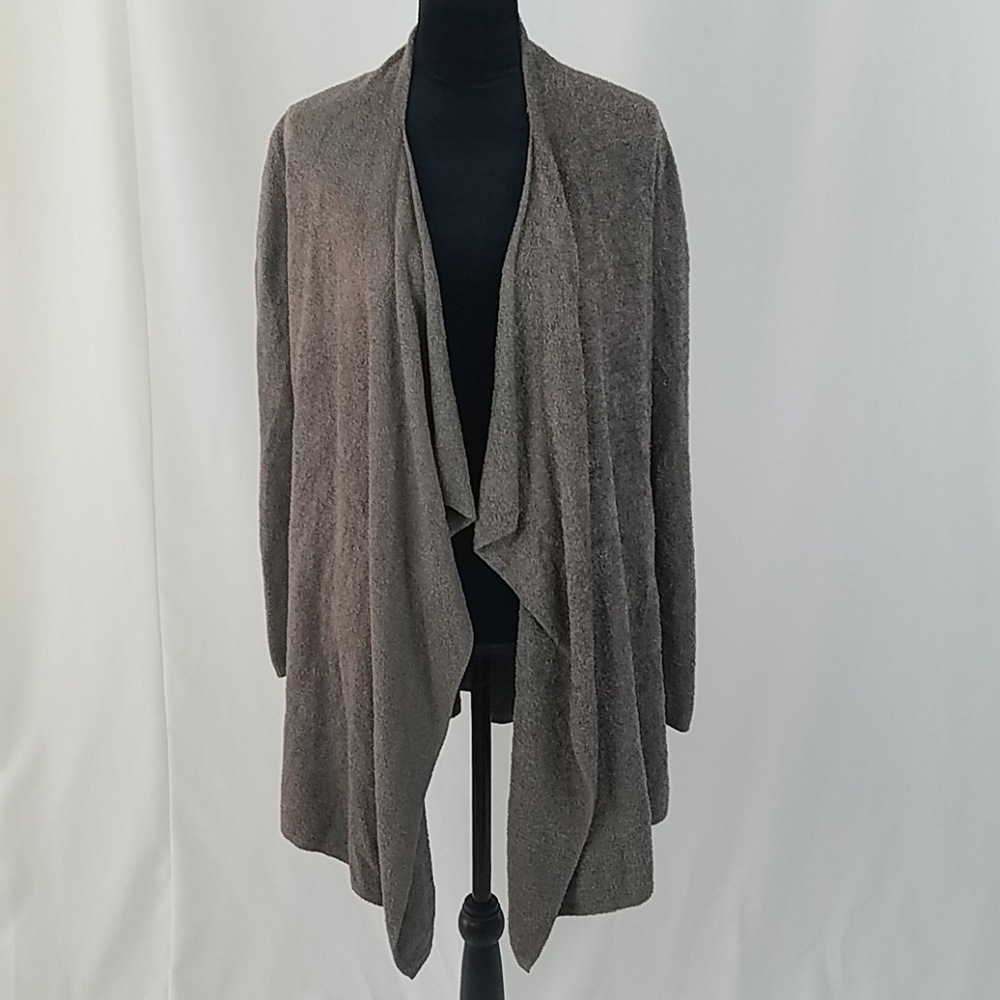 Barefoot Dreams women S/M cozychic lite calypso wrap cardigan sweater - Picture 2 of 6